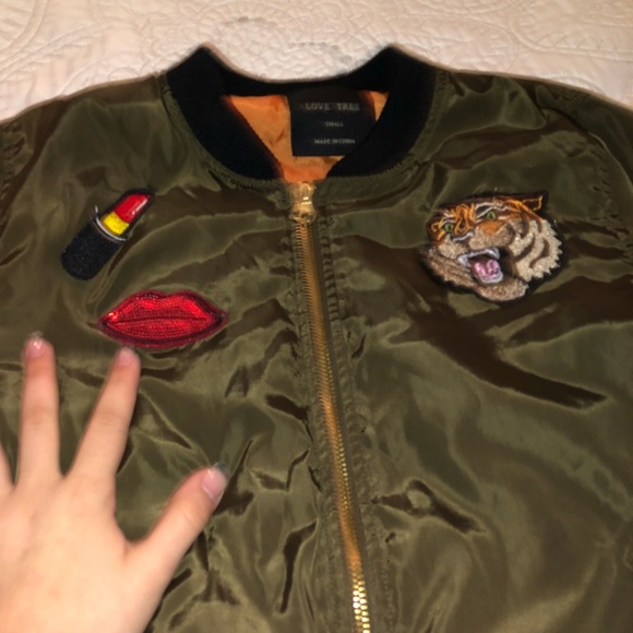 varsity bomber jacket🤩 - Picture 2 of 4